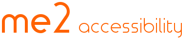 me2 Accessibility logo Homepage
